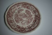 Villeroy & Boch V&B Porzellan Geschirr Burgenland rot/weiß Speiseteller