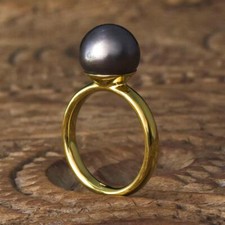 Ringgröße 6 Gold Vermeil