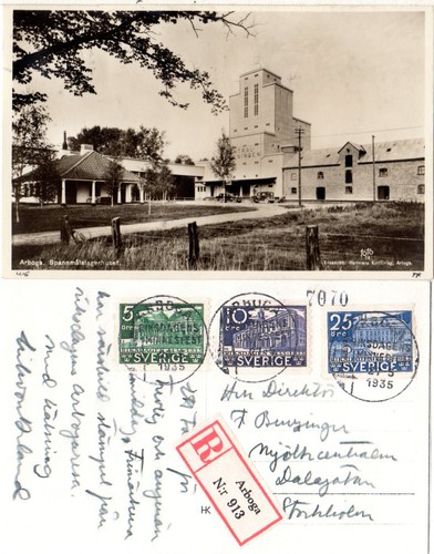 Schweden 1935 25 öre - schweden, 1935,