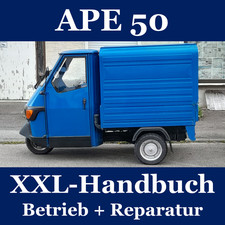 Piaggio ape xxl handbuch - 50, #