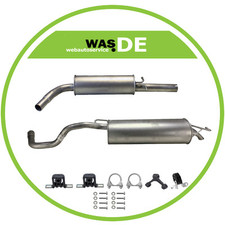 Auspuffanlage ab Kat Audi A3, Seat Leon & VW Golf IV New Beetle 1.6 1.9 SDI