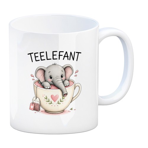 Kaffeebecher teelefant - kaffeebecher,