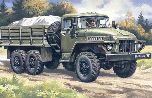 Icm 72711 ural 375 d - 1:72,