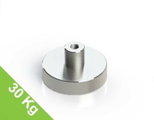 Topfmagnet m.Inneng. D=32 mm