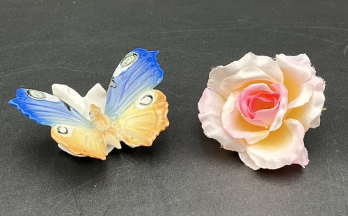 Porzellanfigur schmetterling - porzellanfigur,