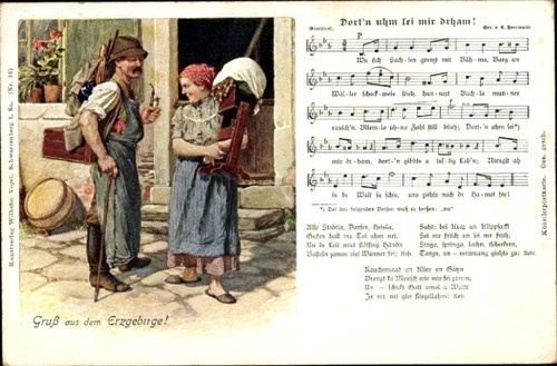 Erzgebirge paar - erzgebirge,,