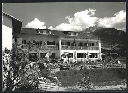 Ansichtskarte dorf tirol - ansichtskarte,