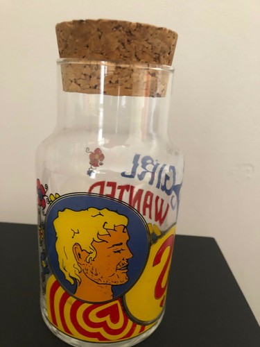 Glasgehälter hippie 60er 70er - glasgehälter,