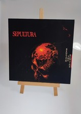 Sepultura *Beneath The Remains*  12" LP red trans. vinyl 2007 Reissue