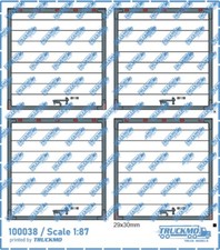 TRUCKMO Decals Trailer /