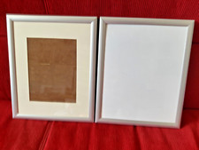 2- schöne Kunststoff Bilderrahmen- 26,5 x 32,5cm mit Rahmen- Plexiglas