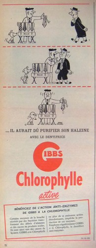 Werbung gibbs chlorophyll - werbung,