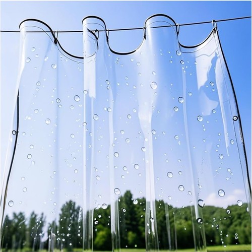 Transparente plane pvc 2x1m - transparente,