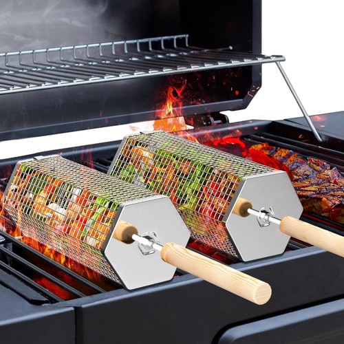 Rollender grillkorb 304 - grillkorb,