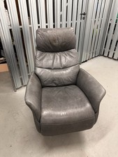 Leder Sofa Sessel Grau Groß Und Bequem