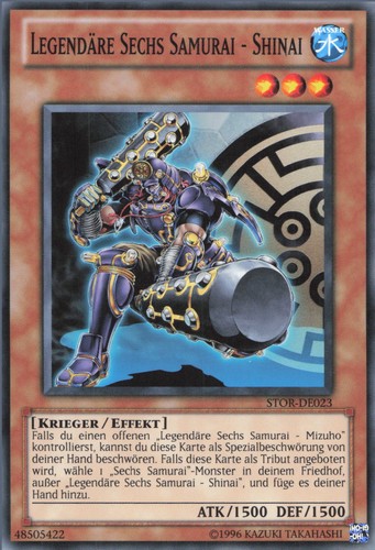Yugioh legendäre sechs - legendäre,