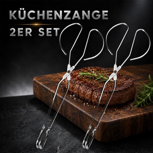 Grillzange 2er set - 2er,