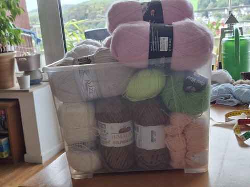 Wollpaket mit verschiedenen - wollpaket,