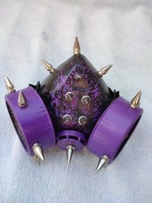 Cyber Gasmaske Maske Cybergoth Cyberstuff Rave Techno Goth Gothic Costumized