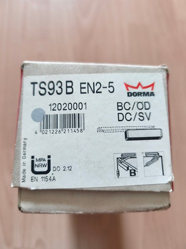 Dorma türschließer ts93 - türschließer,
