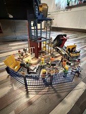 Playmobil Baustellen-Set Straßenbau + Kipper Baustellenfahrzeug