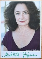 Mechthild Großmann Orig Autogramm signiert TATORT Münster uvm - AK