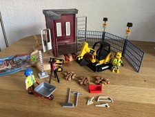 Playmobil 70443 Baustelle mit Minibagger Großbaustelle