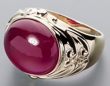 Schmuck Ring 375er Gelbgold