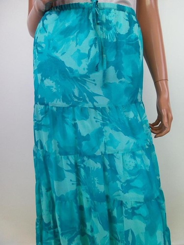Ewm damen maxirock 50 blau - gr.,
