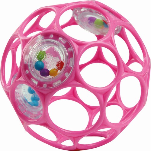 Oball rattle pink - oball,