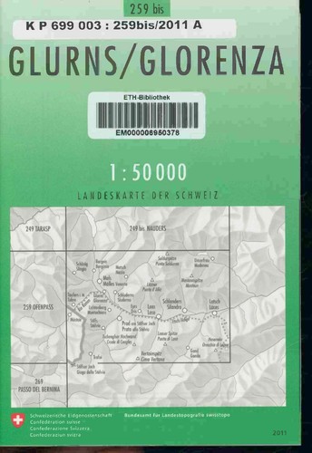 Glurns glorenza landeskarte - glurns/glorenza.,