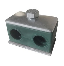 Doppelrohrschelle für