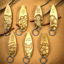 Schlüsselanhänger Surfbrett / Surfen / Geschenkidee / Variationen / Surfen