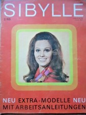 SIBYLLE 2 - 1969 Mode-Zeitschrift Sommer-Kleider Dresden Arkalaine DDR Vogue