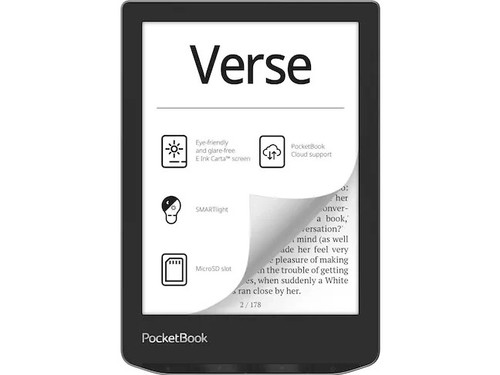 Pocketbook verse mist grey - verse,
