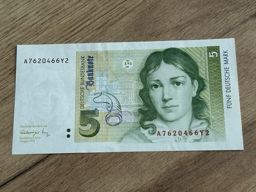 Deutsche mark schein 1 - 5,