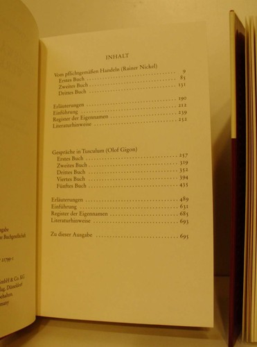 Cicero ausgewählte werke - in, 5
