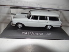 DE AGOSTINI MERCEDES BENZ 230 S UNIVERSAL KOMBI 1967 MODELLAUTO 1:43 SAMMLER