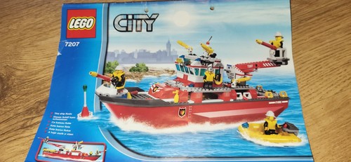 Lego city feuerwehrschiff 7207 - lego,