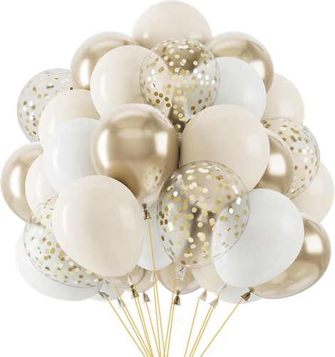 Luftballons beige gold - luftballons, 68