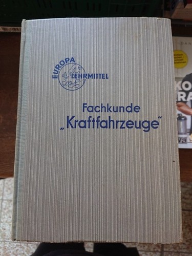 Fachkunde kraftfahrzeuge - fachkunde,