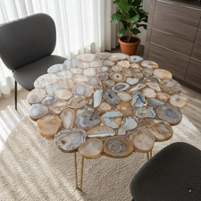 Couchtischplatte Achat Blume |