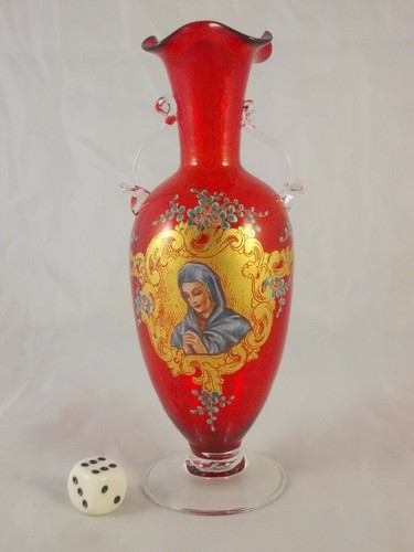 ältere dünnwandige vase mit - Ältere,
