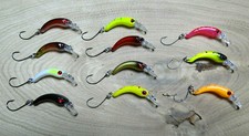Forellenwobbler Mini Wobbler Forellenköder Trout Crankbait Fischköder 