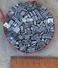 Vignetten Mix Stempel Bleiornamente Bleisatz Ornament Jugendstil Zierelement _.*