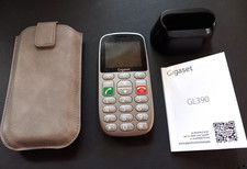 Gigaset GL390 silber Handy Senioren mit großen Tasten und SOS Funktion