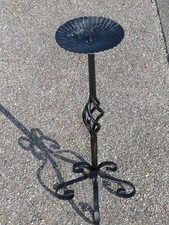 WMF Kerzenständer Schmiedeeisen antik ~ 1965