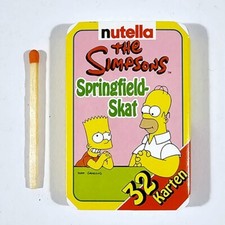 2000 Ferrero NUTELLA SIMPSONS