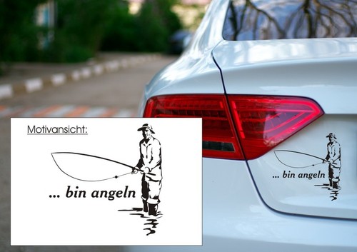 Kfz aufkleber bin - "...,