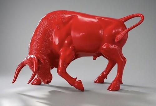 Spanischer stier kampfstier - stier,